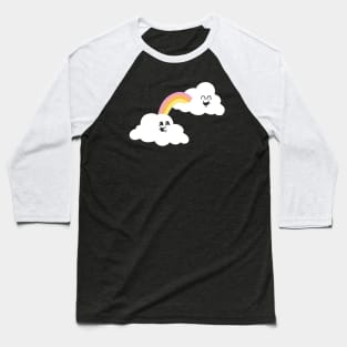 Playing clouds Baseball T-Shirt